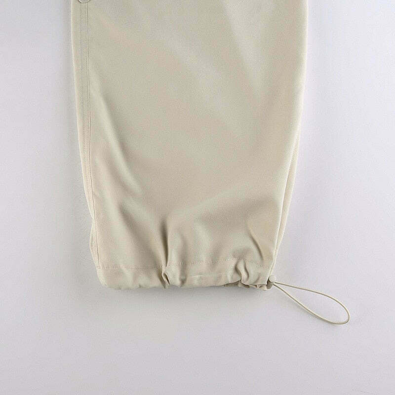 Y2K Aesthetic Cargo Skirt: Coquette Style Grunge Fashion with Cute Tops and Pastel Goth Vibes
