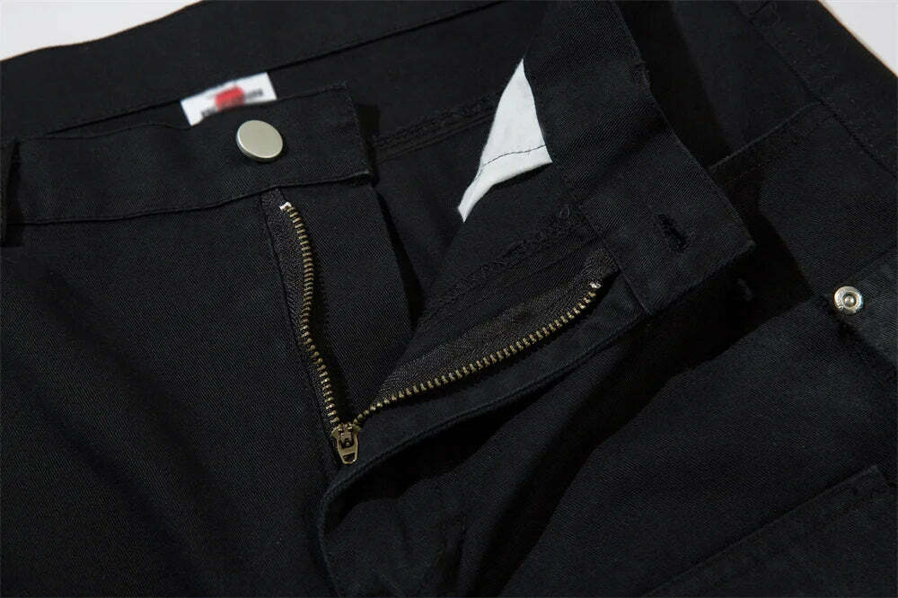 Y2K Aesthetic Cargo Skirt: Coquette Style Grunge Fashion with Pastel Goth Vibes