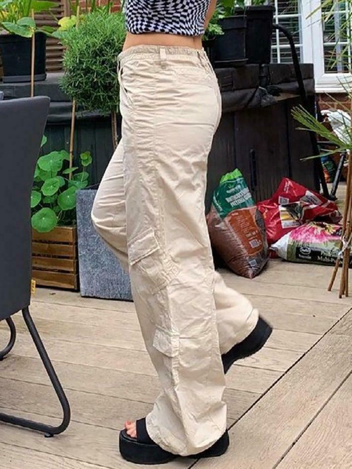 Y2K Aesthetic Cargo Skirt: Coquette Style Grunge Fashion with Pastel Goth Vibes