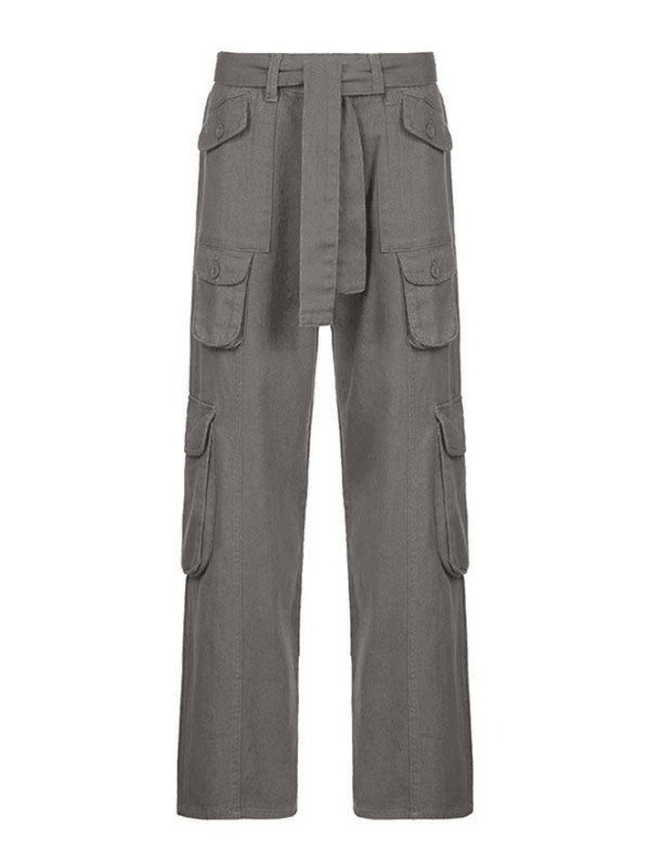 Y2K Aesthetic Cargo Skirt: Coquette Style Grunge Fashion with Pastel Goth Vibes