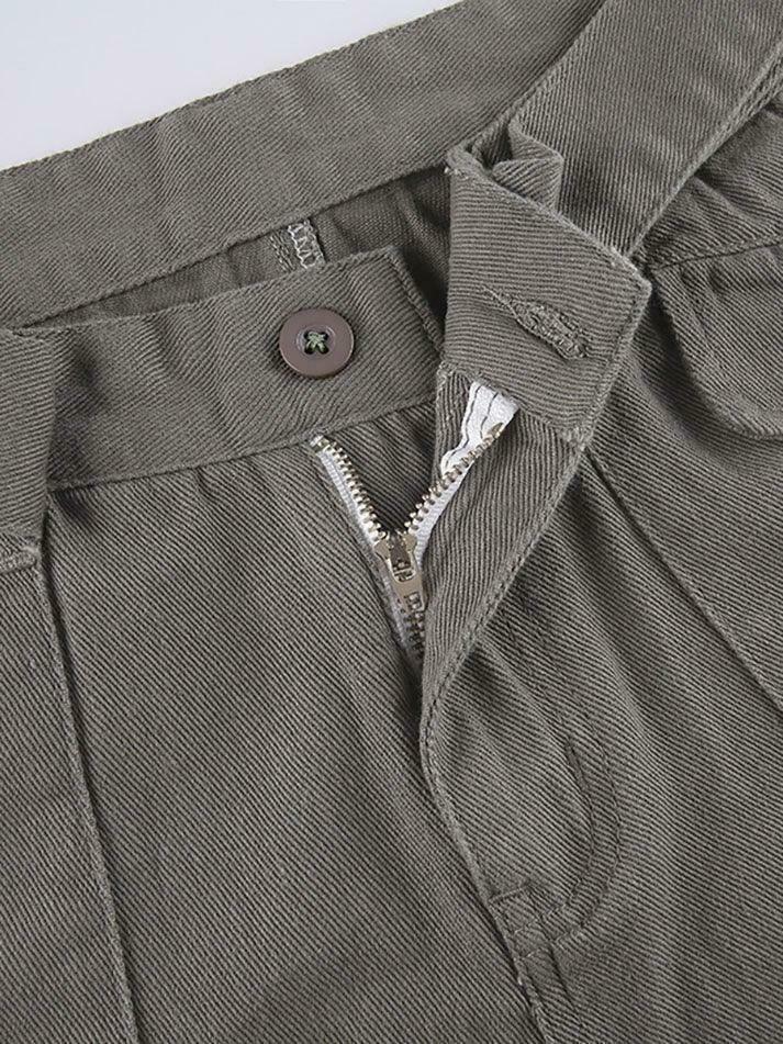 Y2K Aesthetic Cargo Skirt: Coquette Style Grunge Fashion with Pastel Goth Vibes