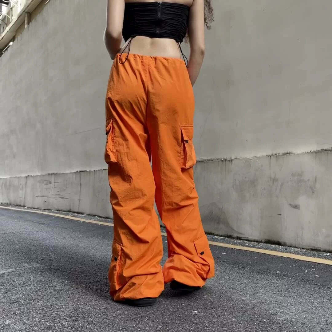Y2K Aesthetic Cargo Skirt: Coquette Style Grunge Fashion with Pastel Goth Vibes