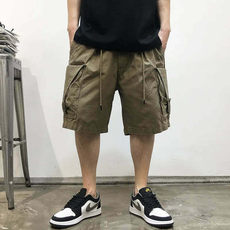 Y2K Aesthetic Cargo Skirt: Coquette Style Grunge Fashion with Relaxed Drawstring