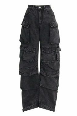 Y2K Aesthetic Cargo Skirt: Coquette Style Grunge Outfit with Cute Tops and Pastel Goth Vibes