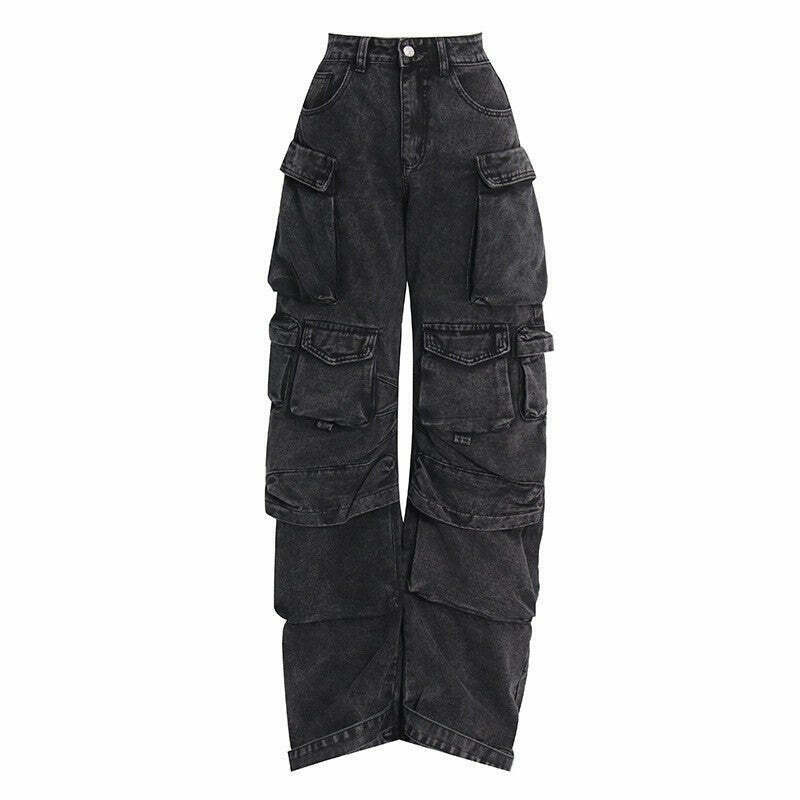 Y2K Aesthetic Cargo Skirt: Coquette Style Grunge Outfit with Cute Tops and Pastel Goth Vibes