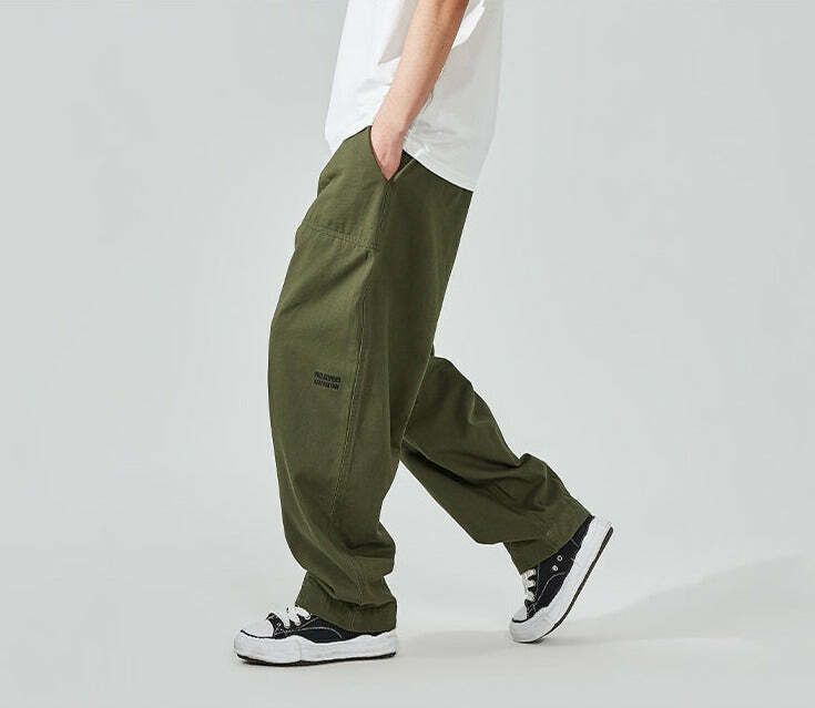 Y2K Aesthetic Cargo Skirt: Coquette Style Grunge Outfit with Loose Fit Skater Pants