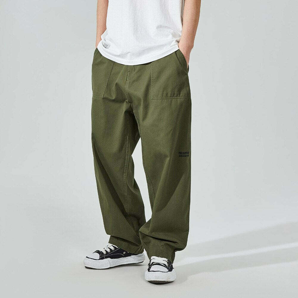 Y2K Aesthetic Cargo Skirt: Coquette Style Grunge Outfit with Loose Fit Skater Pants