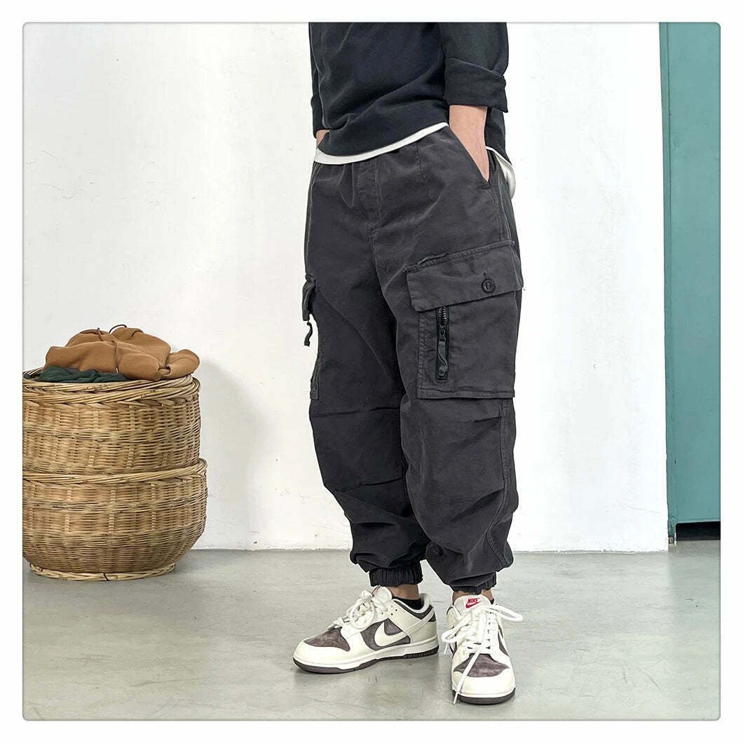 Y2K Aesthetic Cargo Skirt: Coquette Style Grunge Outfit with Pastel Goth Vibes