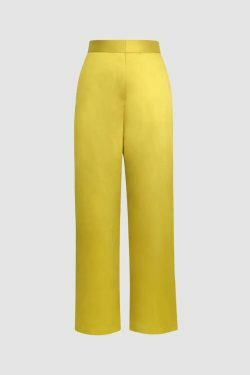 Y2K Aesthetic Cargo Skirt: Coquette Style Satin Elastic Waist Trousers