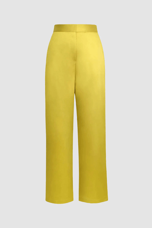 Y2K Aesthetic Cargo Skirt: Coquette Style Satin Elastic Waist Trousers