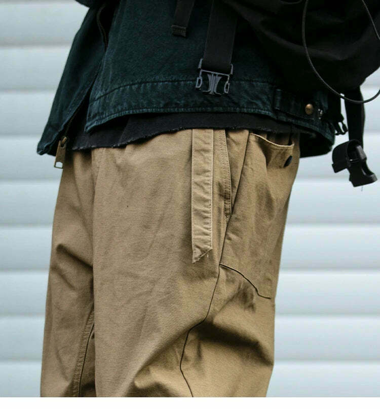 Y2K Aesthetic Cargo Skirt: Coquette Style Utility Joggers for Women