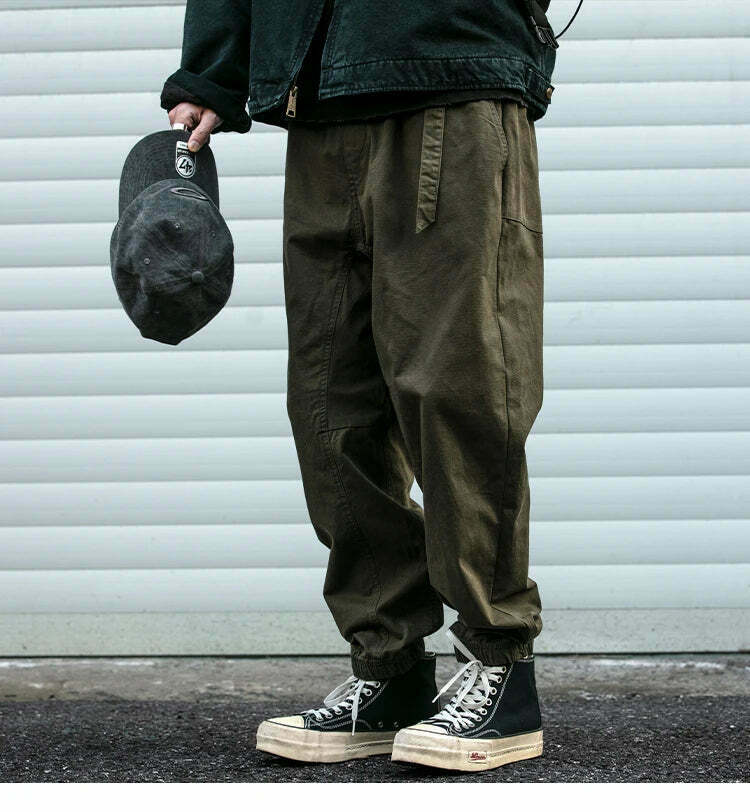 Y2K Aesthetic Cargo Skirt: Coquette Style Utility Joggers for Women