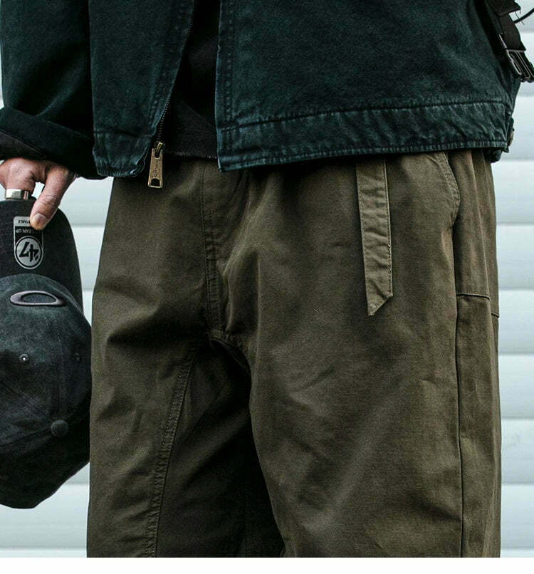 Y2K Aesthetic Cargo Skirt: Coquette Style Utility Joggers for Women