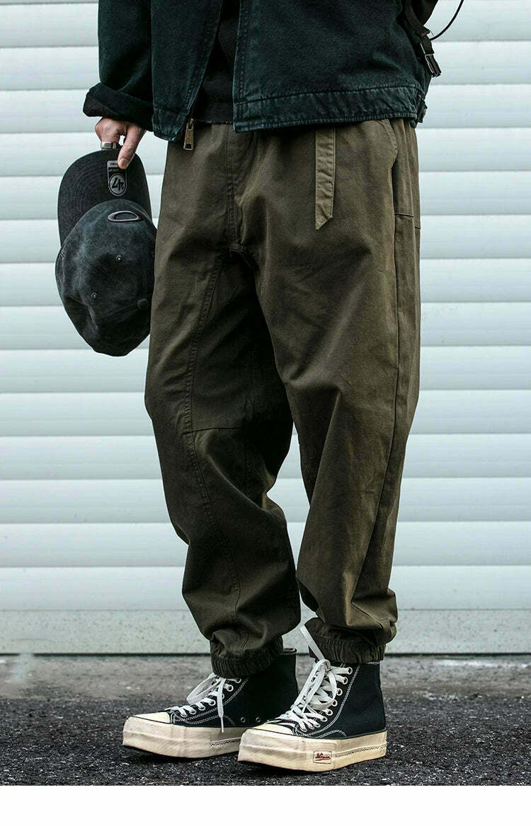 Y2K Aesthetic Cargo Skirt: Coquette Style Utility Joggers for Women