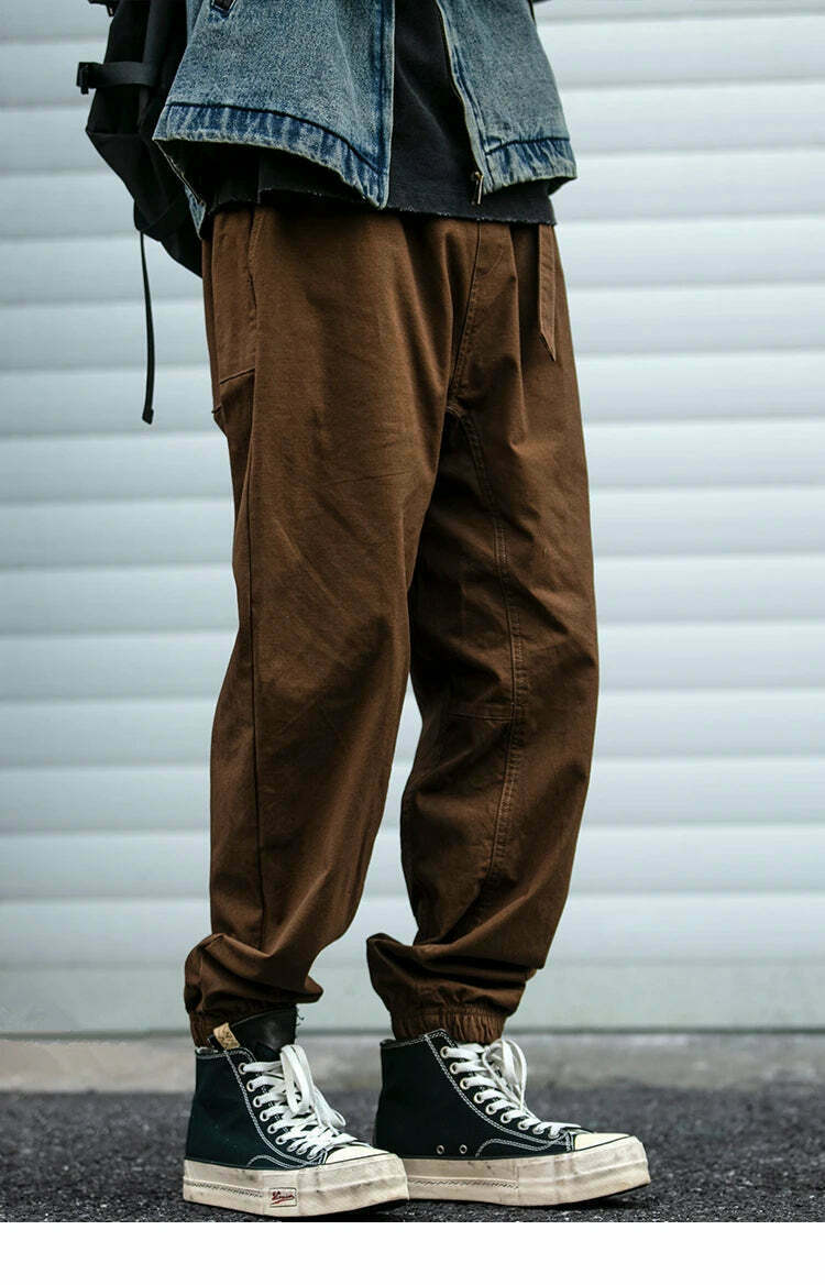 Y2K Aesthetic Cargo Skirt: Coquette Style Utility Joggers for Women