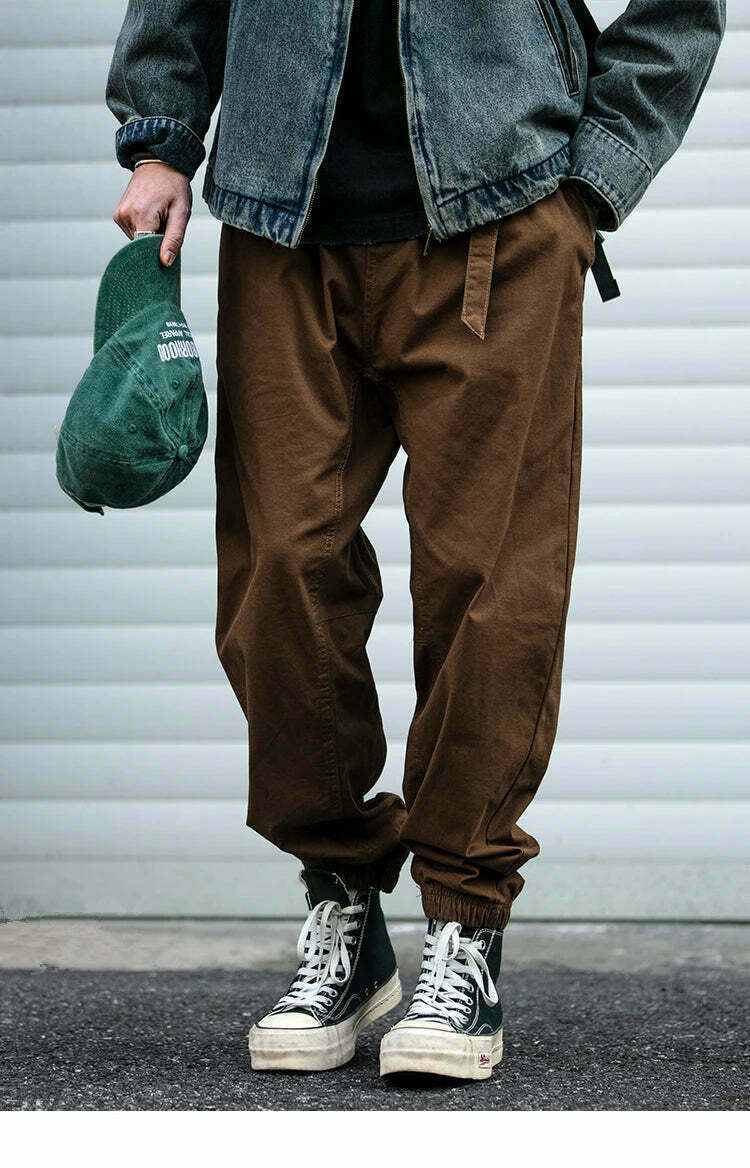 Y2K Aesthetic Cargo Skirt: Coquette Style Utility Joggers for Women