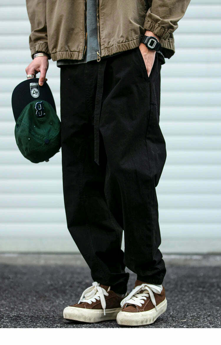 Y2K Aesthetic Cargo Skirt: Coquette Style Utility Joggers for Women