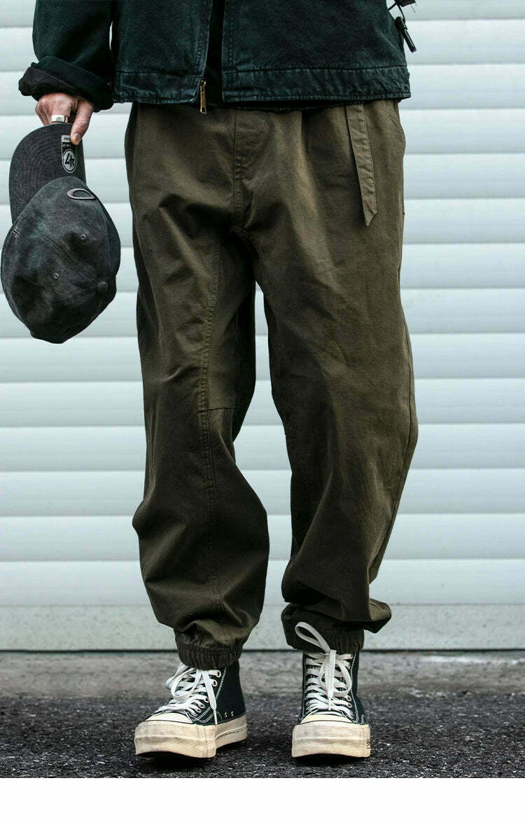 Y2K Aesthetic Cargo Skirt: Coquette Style Utility Joggers for Women