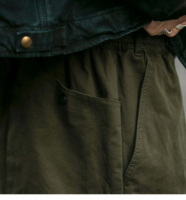 Y2K Aesthetic Cargo Skirt: Coquette Style Utility Joggers for Women