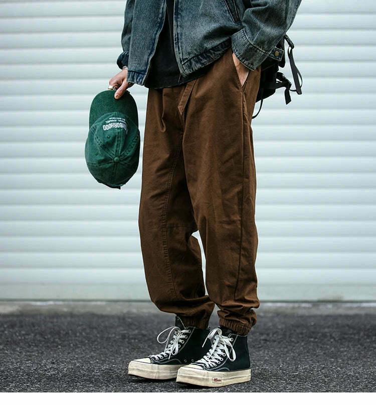 Y2K Aesthetic Cargo Skirt: Coquette Style Utility Joggers for Women