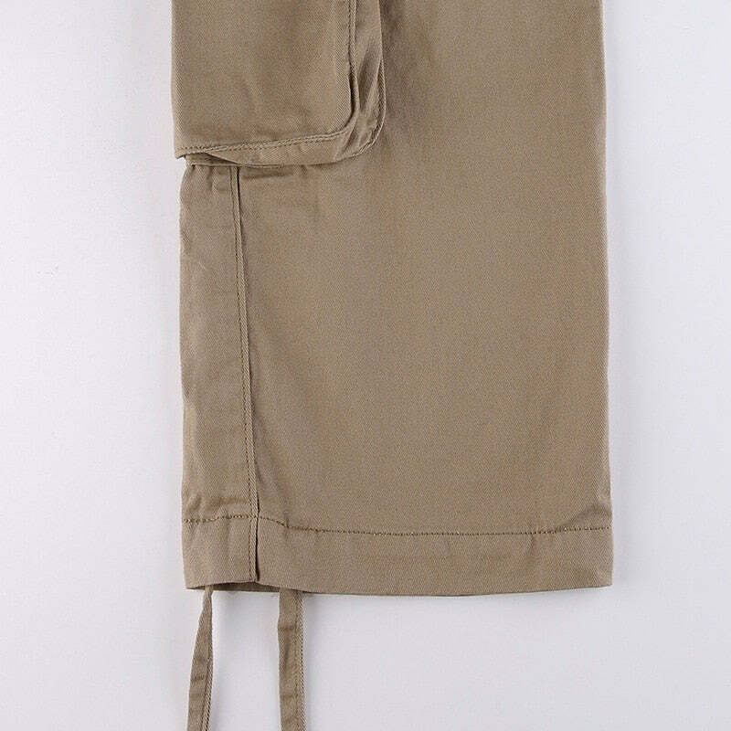 Y2K Aesthetic Cargo Skirt: Coquette Style with Pockets for Women's Fashion