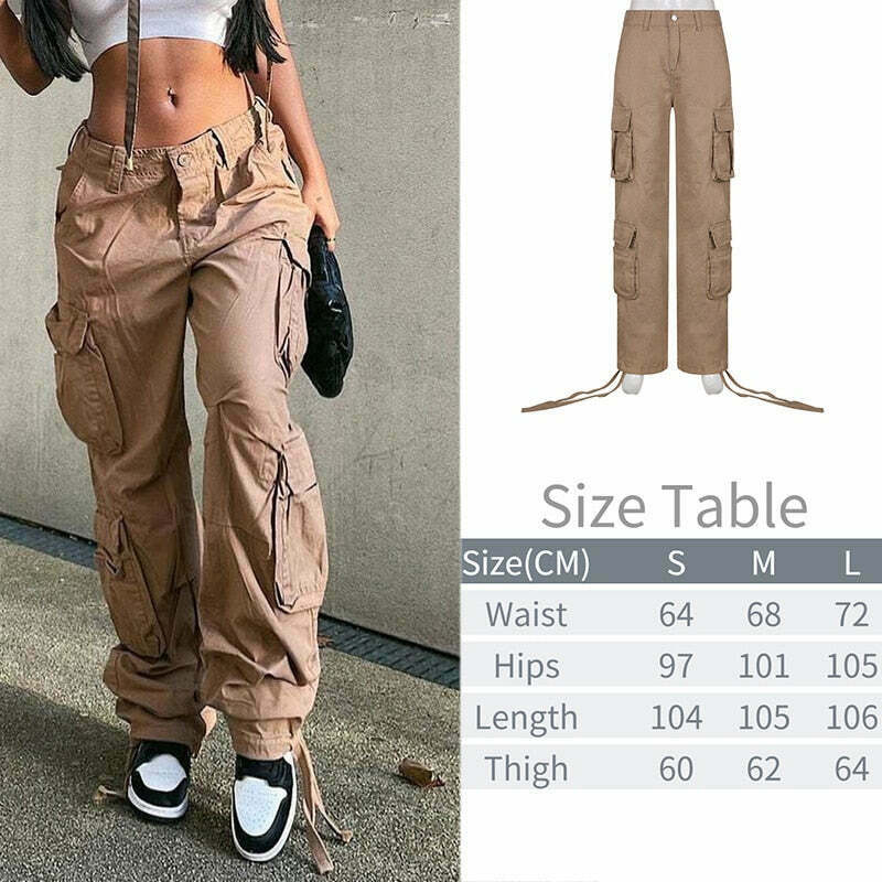 Y2K Aesthetic Cargo Skirt: Coquette Style with Pockets for Women's Fashion
