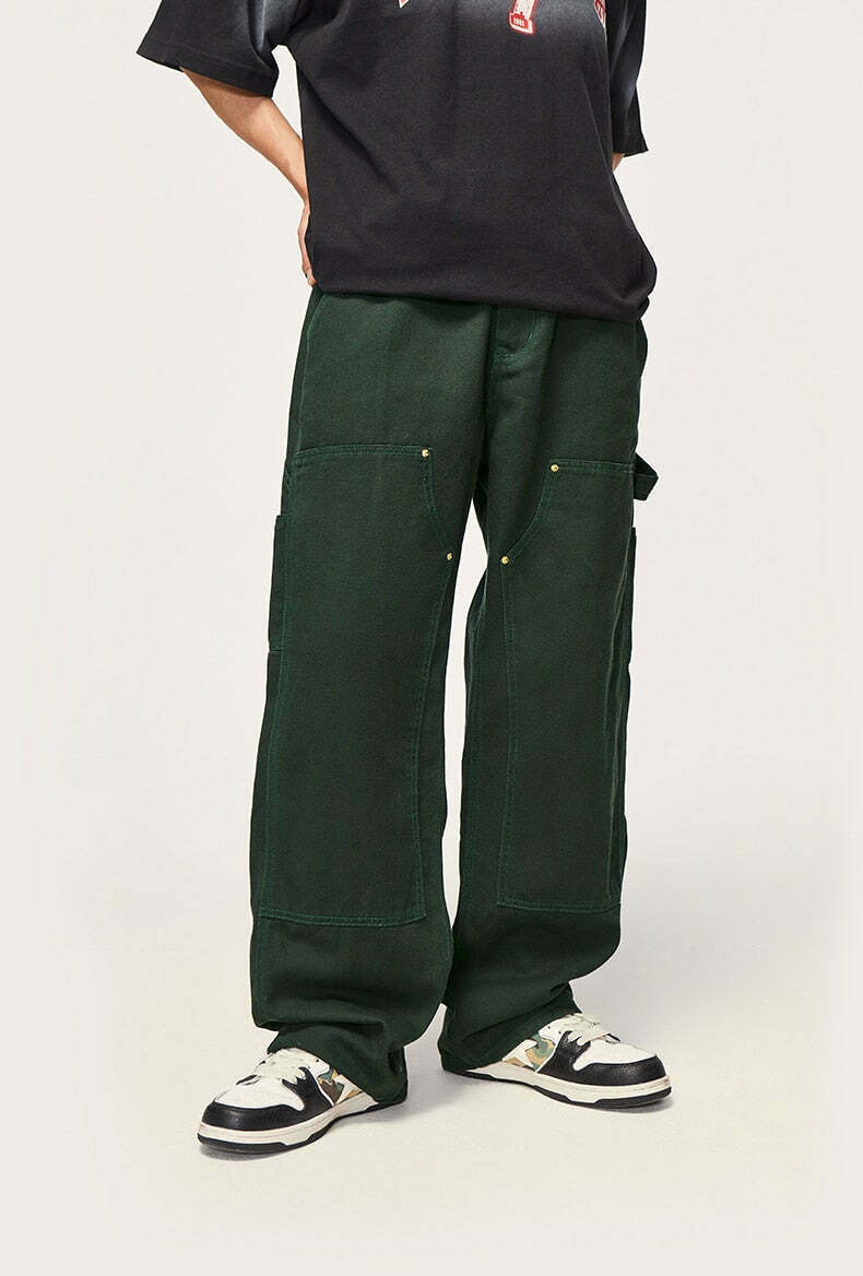 Y2K Aesthetic Cargo Skirt in Coquette Style with Pastel Goth Vibes and Grunge Fashion Influence