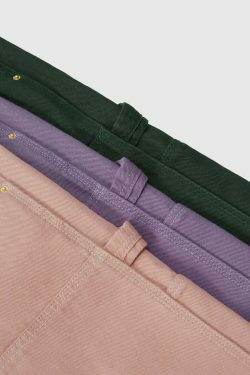 Y2K Aesthetic Cargo Skirt in Coquette Style with Pastel Goth Vibes and Grunge Fashion Influence