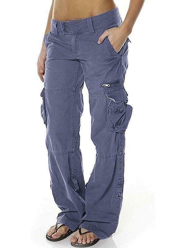 Y2K Aesthetic Cargo Skirt: Low Waist Baggy Parachute Cargo Pants