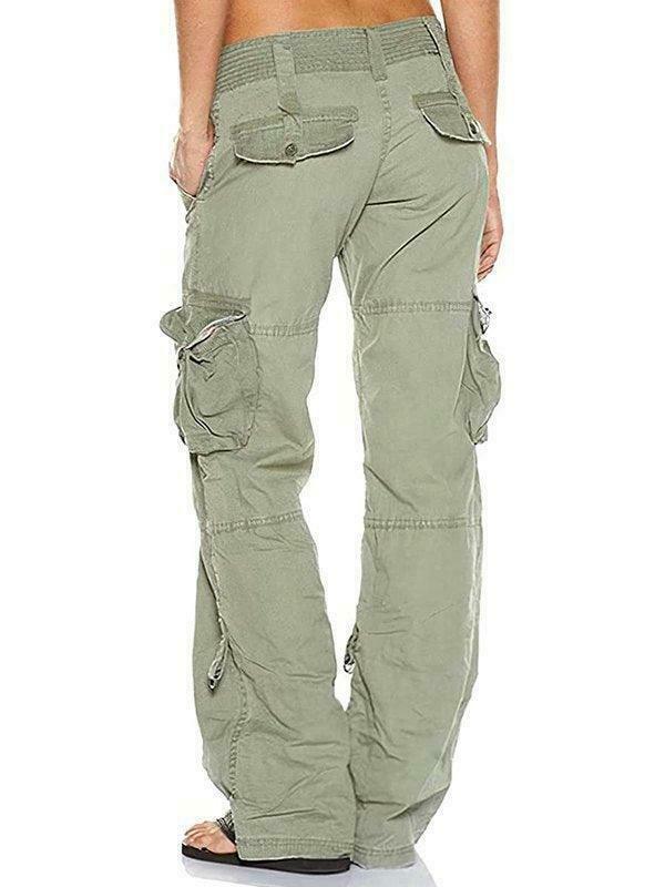 Y2K Aesthetic Cargo Skirt: Low Waist Baggy Parachute Cargo Pants
