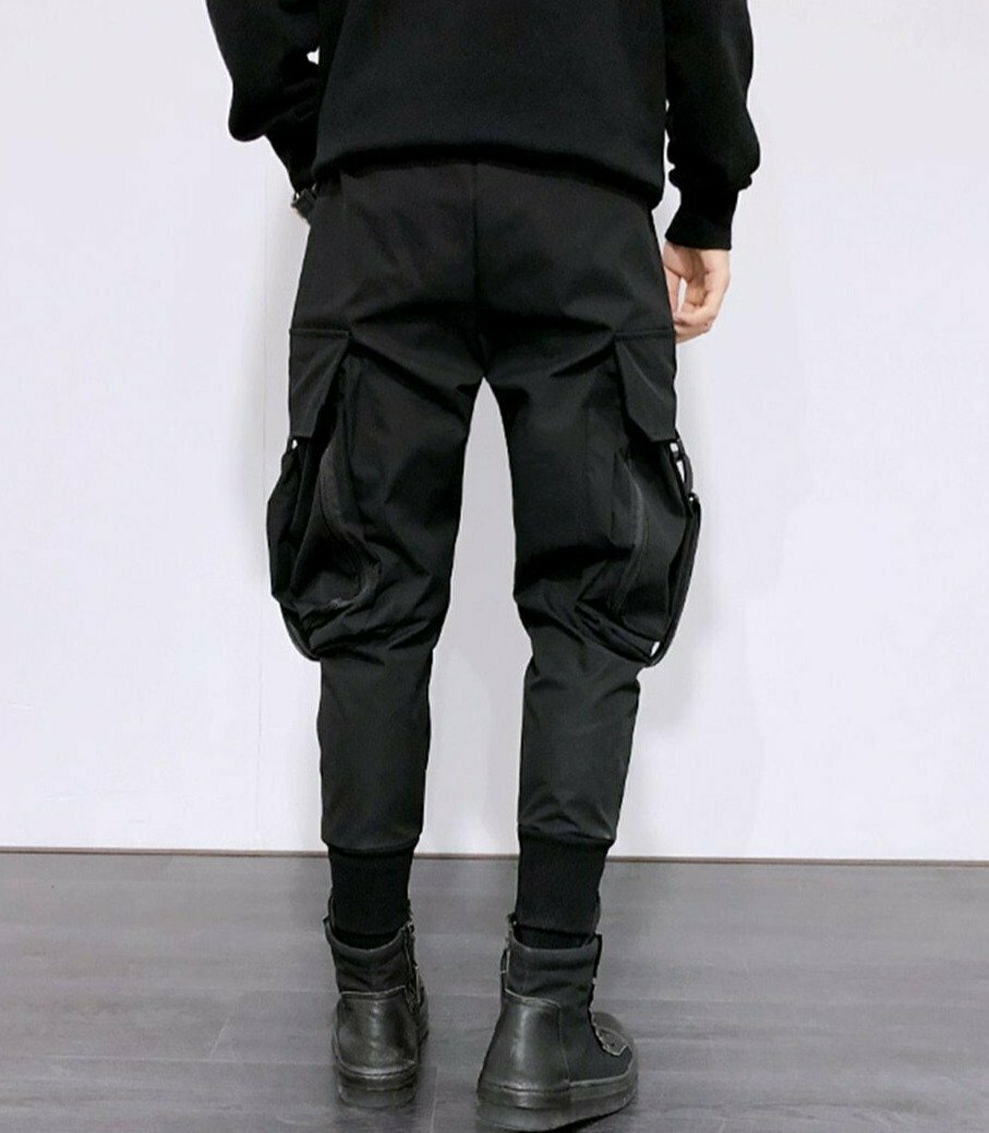 Y2K Aesthetic Cargo Skirt: Oversized Pocket Cargo Pants for Women - Coquette Fashion