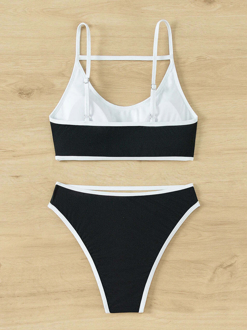 Y2K Aesthetic Cargo Skirt Set with Contrasting Sexy Openwork Bikini