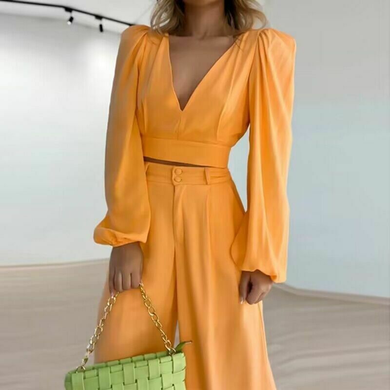 Y2K Aesthetic Cargo Skirt Set with Coquette Style V-Neck Top - Casual Loose Fit
