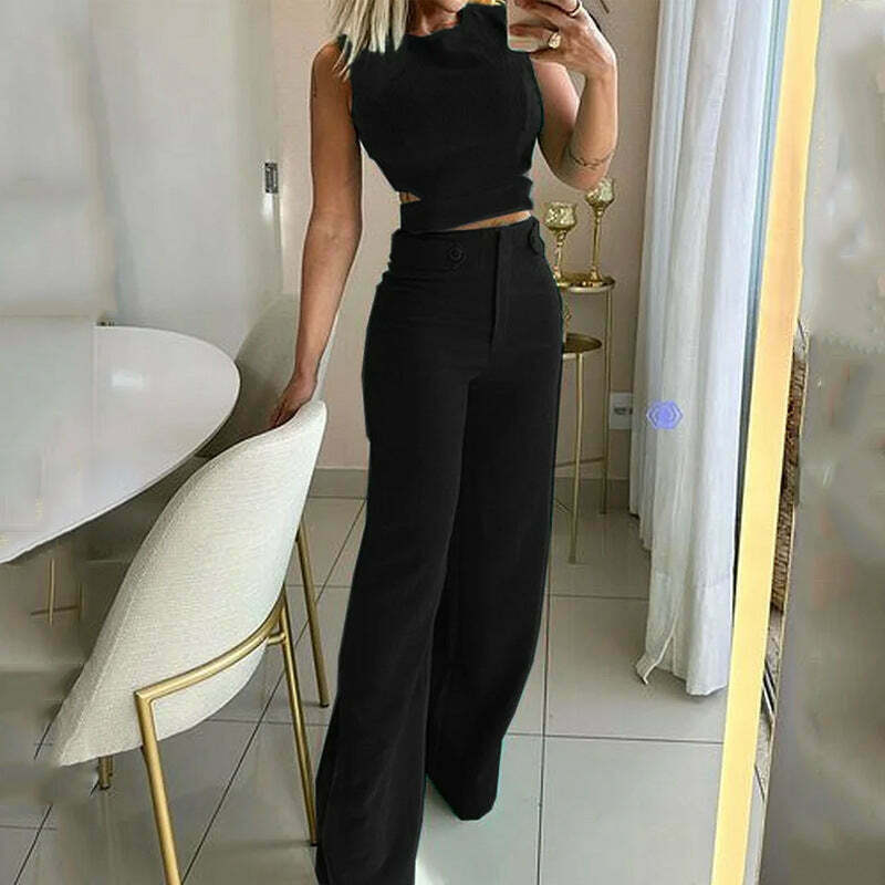 Y2K Aesthetic Cargo Skirt Suit with Coquette Style and Grunge Vibes