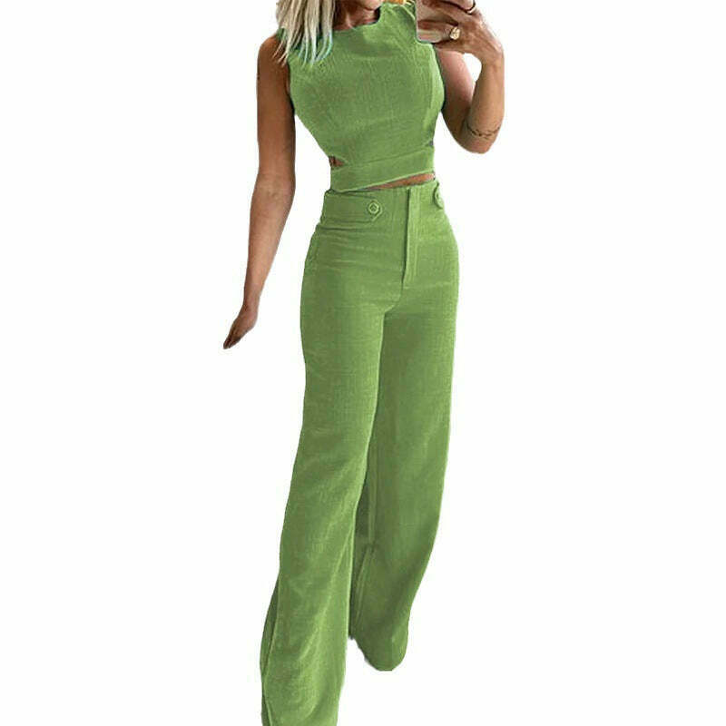 Y2K Aesthetic Cargo Skirt Suit with Coquette Style and Grunge Vibes