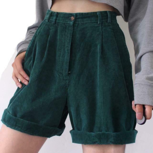 Y2K Aesthetic Cargo Skirt: Vintage Casual Loose Shorts