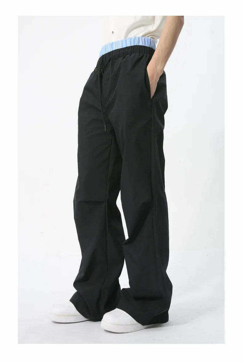 Y2K Aesthetic Cargo Skirt with Boxer Waistband and Pleated Knee Shell