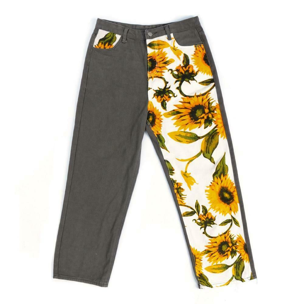 Y2K Aesthetic Cargo Skirt with Casual Floral Print for Women - Coquette Style Grunge Fashion