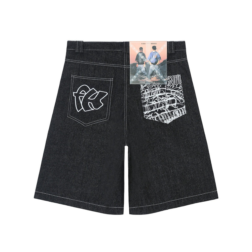 Y2K Aesthetic Cargo Skirt with Contrast Stitching - Coquette Grunge Fashion