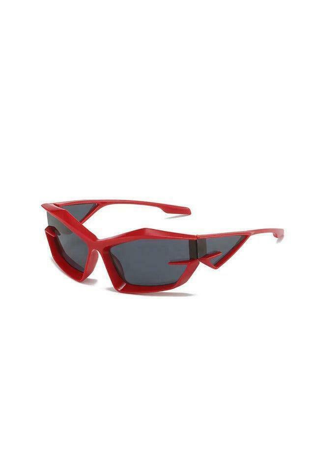 Y2K Aesthetic Cat Eye Sunglasses - Coquette Fashion with Grunge & Pastel Goth Vibes