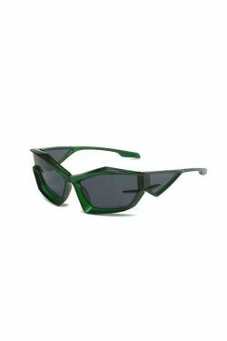 Y2K Aesthetic Cat Eye Sunglasses - Coquette Fashion with Grunge & Pastel Goth Vibes