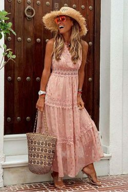 Y2K Aesthetic Chiffon Spliced Midi Dress for Women - Coquette Style Summer Outfit
