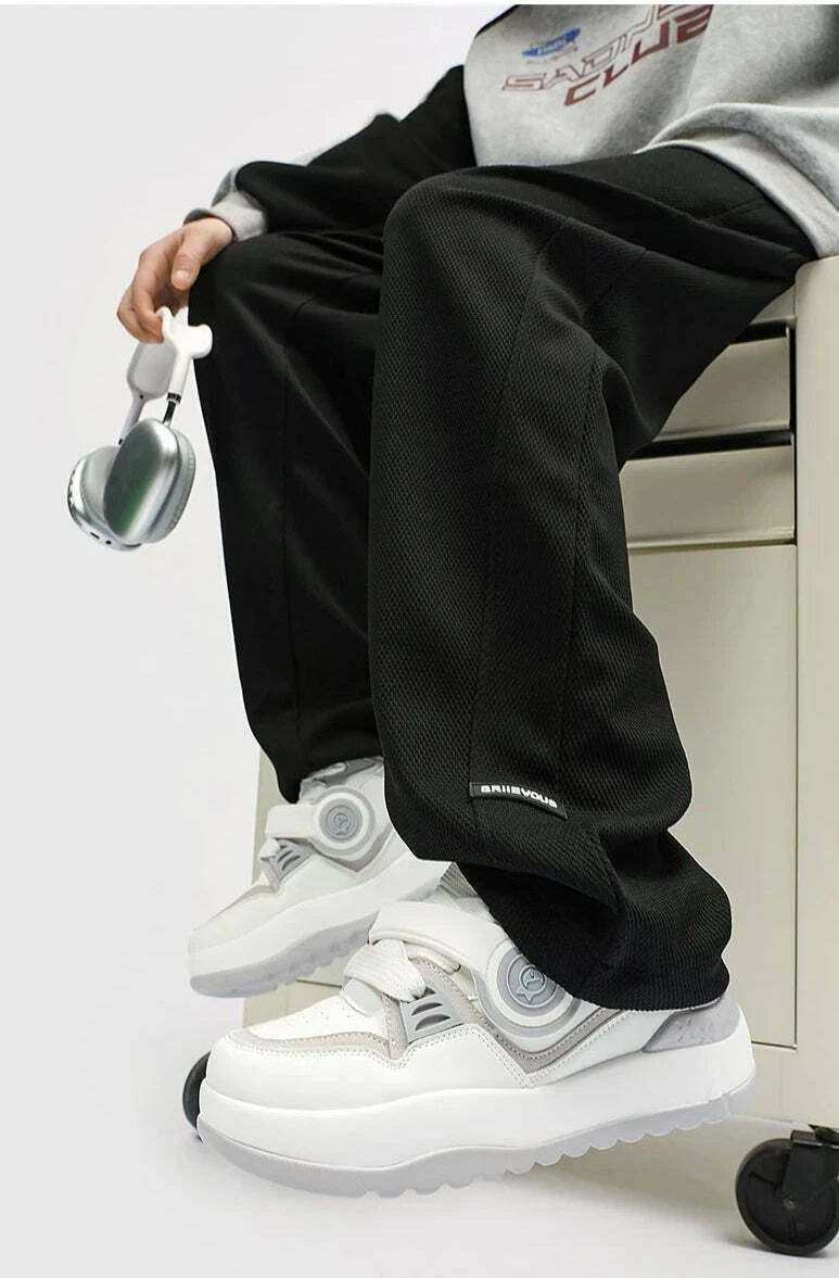 Y2K Aesthetic Chunky 'Headphones' Sneakers - Retro Coquette Style Women's Fashion