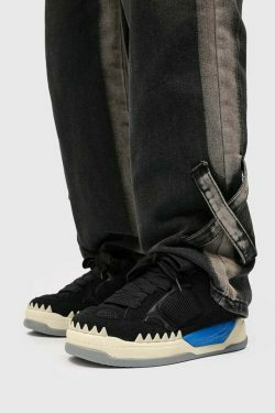 Y2K Aesthetic Chunky Skate Style Sneakers for Niche Women Fashion
