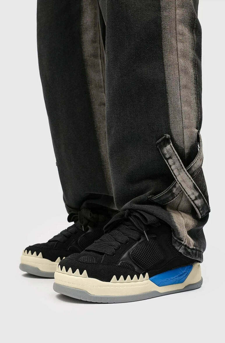 Y2K Aesthetic Chunky Skate Style Sneakers for Niche Women Fashion