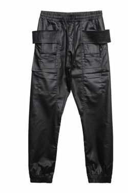 Y2K Aesthetic Coated Cargo Skirt for Women - Grunge Style Fashion with a Coquette Twist