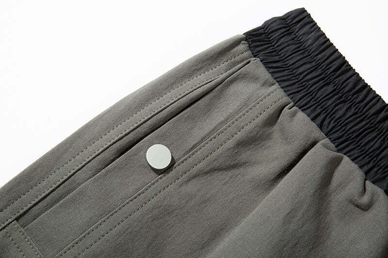 Y2K Aesthetic Color Block Cargo Skirt - Coquette & Grunge Style Women's Fashion