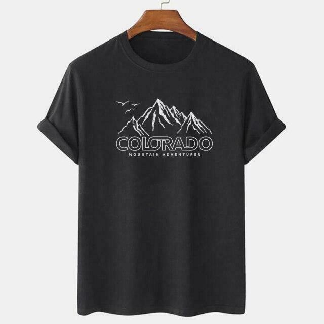 Y2K Aesthetic Colorado Mountain Unisex T-Shirt - Coquette & Grunge Style Fashion