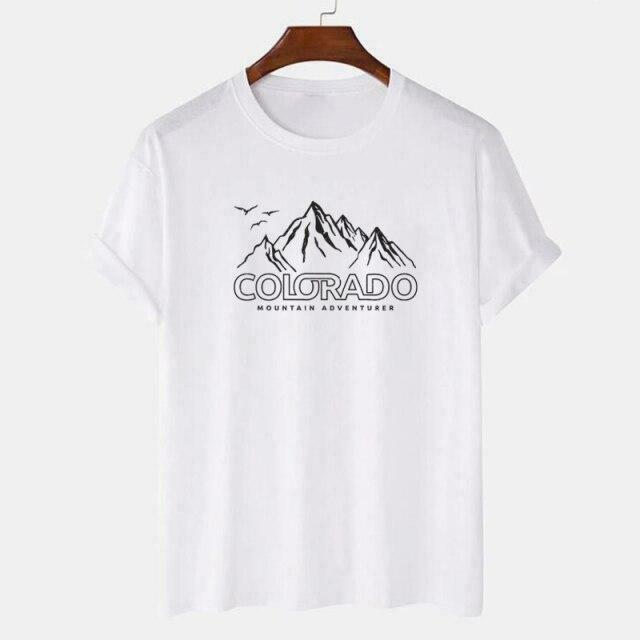 Y2K Aesthetic Colorado Mountain Unisex T-Shirt - Coquette & Grunge Style Fashion