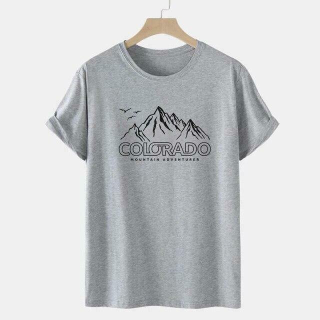 Y2K Aesthetic Colorado Mountain Unisex T-Shirt - Coquette & Grunge Style Fashion
